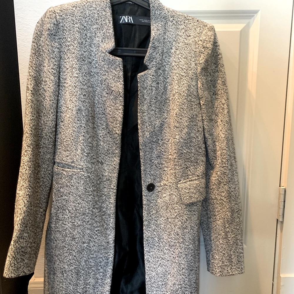 Zara Basic Long Coat